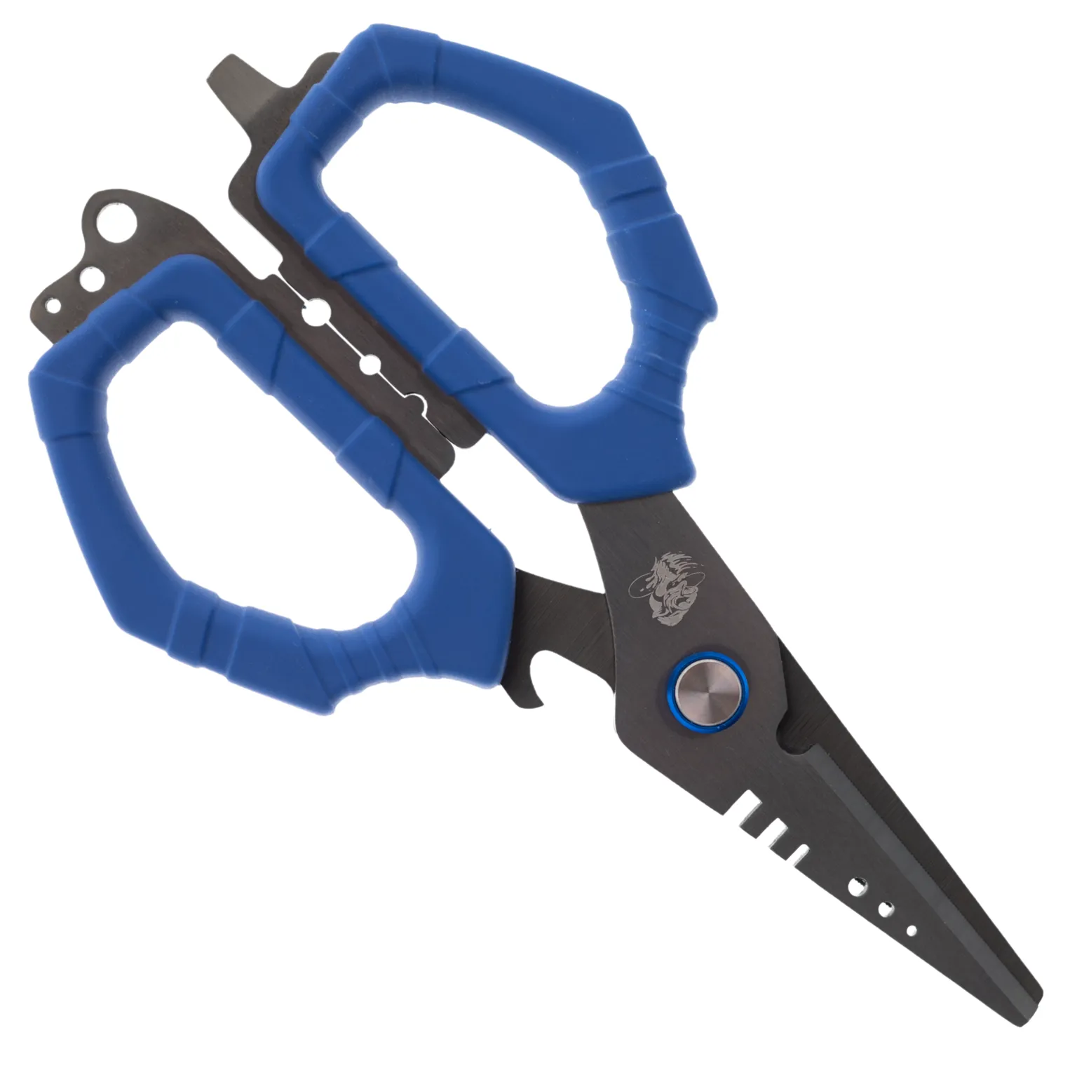 Reaction Tackle 6.5” Multi Tool – Braid Cutting Shears with Sheath - NEW